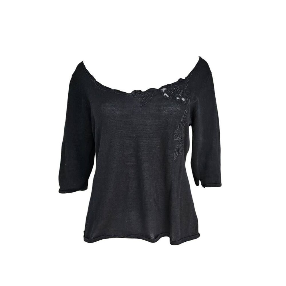 vintage whimsigoth knit top
